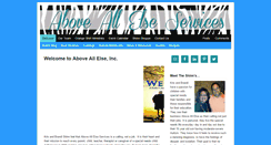 Desktop Screenshot of aboveallelseservices.com